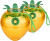 2 Pack Wasp Trap, Wasp Traps Outdoor Hanging, Solar-Powered Wasps Catcher with LED Light,Reusable Outdoor Hanging Catcher for Hornets & Yellow Jackets