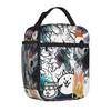 Nyanko Great War Battle Cats Insulated Lunch Tote Bag for Travel Warrior Cartoon Cute Portable Thermal Cooler Washable Food Bag