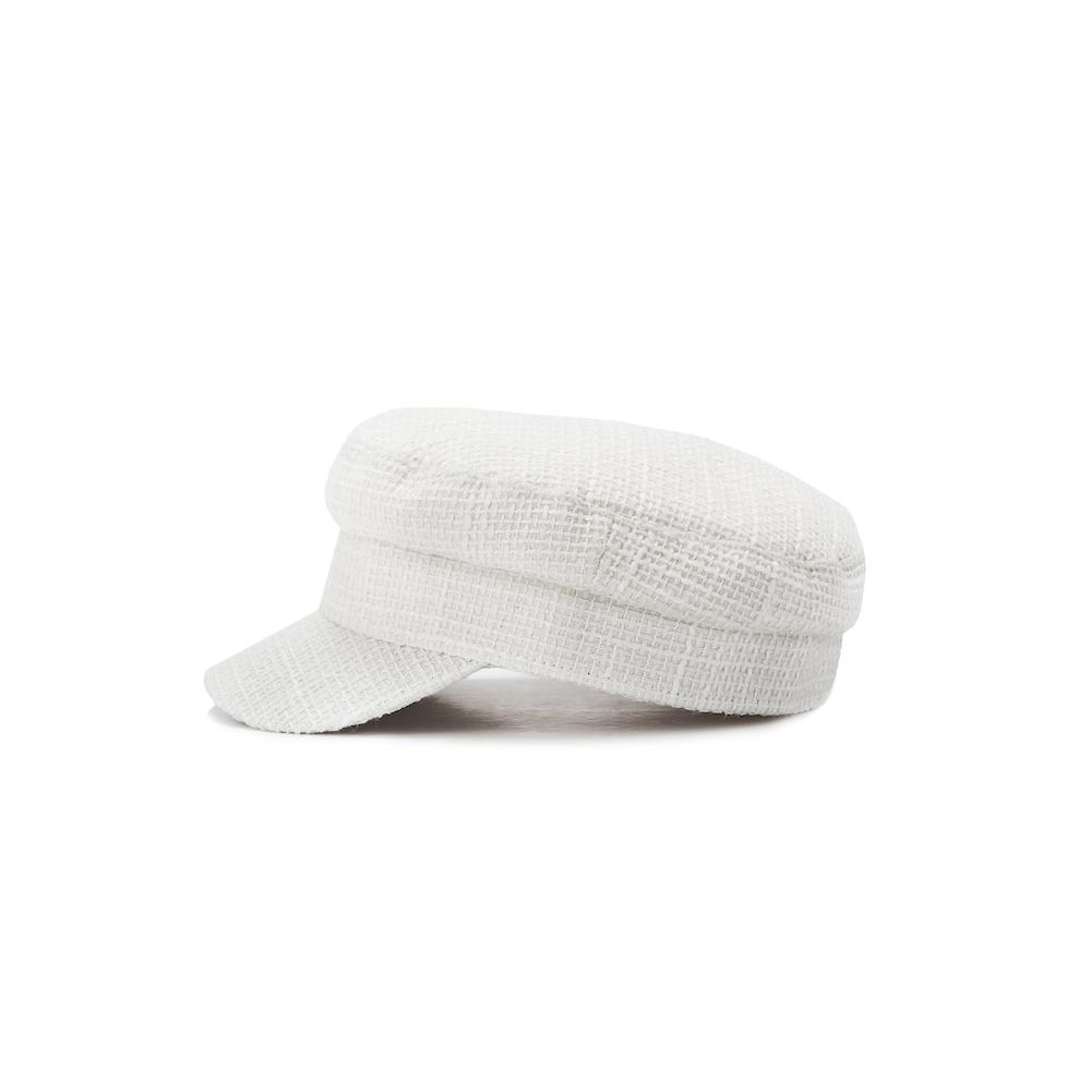 Donpogesmi Andy Marine Cap - Tweed Ivory