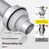 Retractable Anti-odor Stainless Steel Sink Drain Pipe Kit