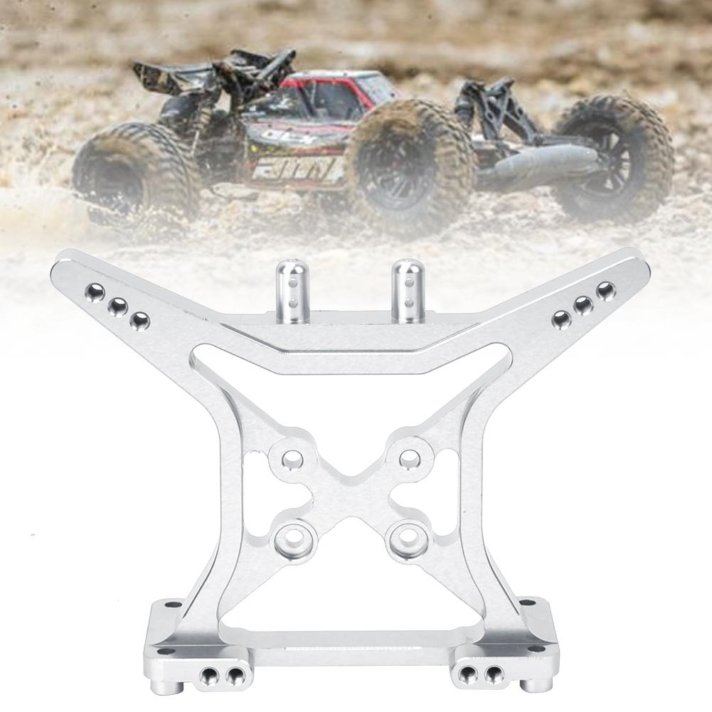 Aluminum Alloy Rear Shock Tower Accessory Fit for ECX 2WD 1 10 RC Hobby CarSilver