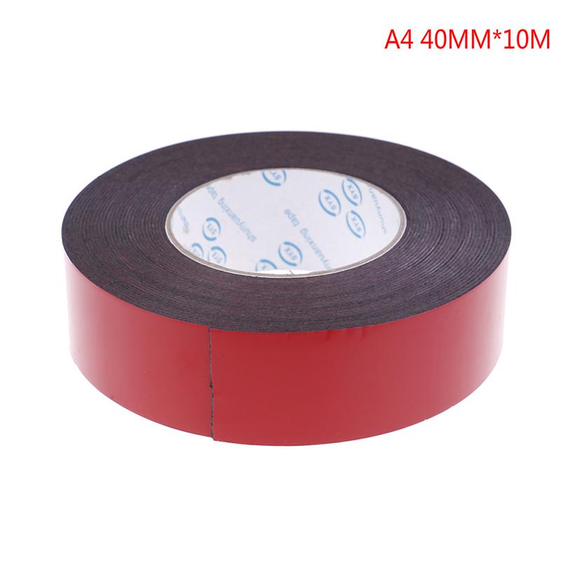 1 Roll 10M Super Strong Self-Adhesive Car Trim Body Double Sided Foam Tape