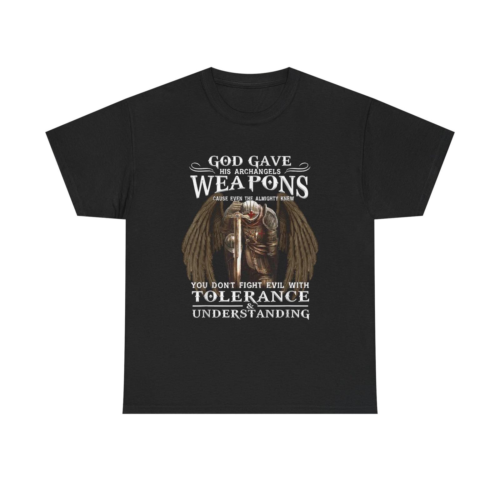 Archangels With Weapons Unisex Heavy Cotton Tee XL