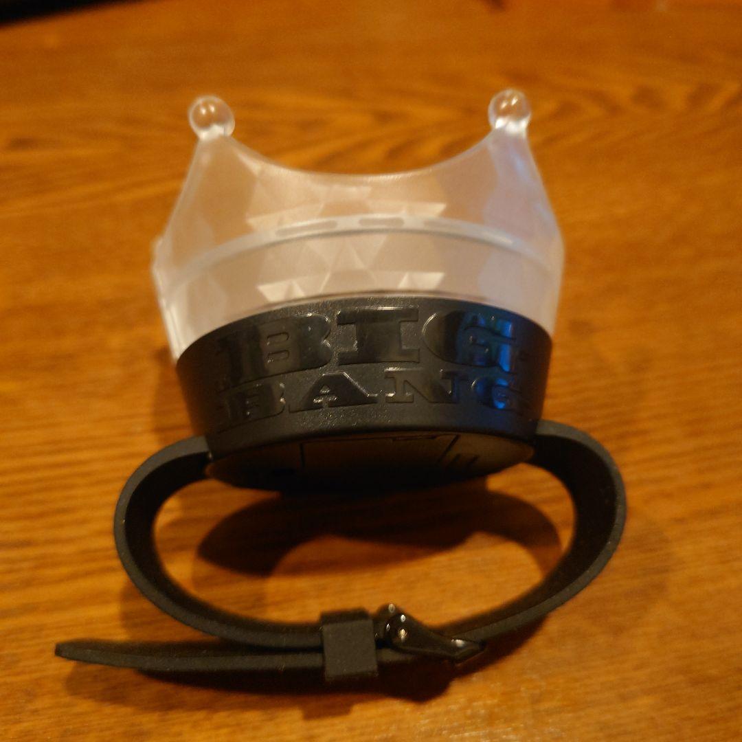 

[USED] BIGBANG Crown-shaped Penlight, Black/Clear, Bonus Accessory Case