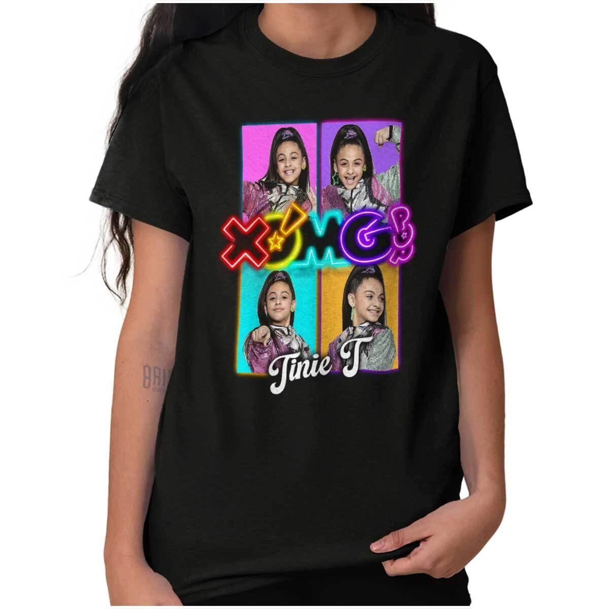 XOMG POP Art Four Square Tinie T Womens Graphic T Shirt Tees XXL