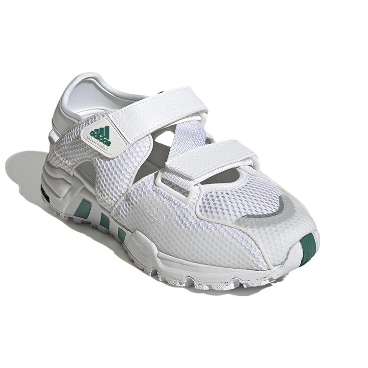 New EQT93 Sandal Adidas 'Cloud White Green' GZ7199