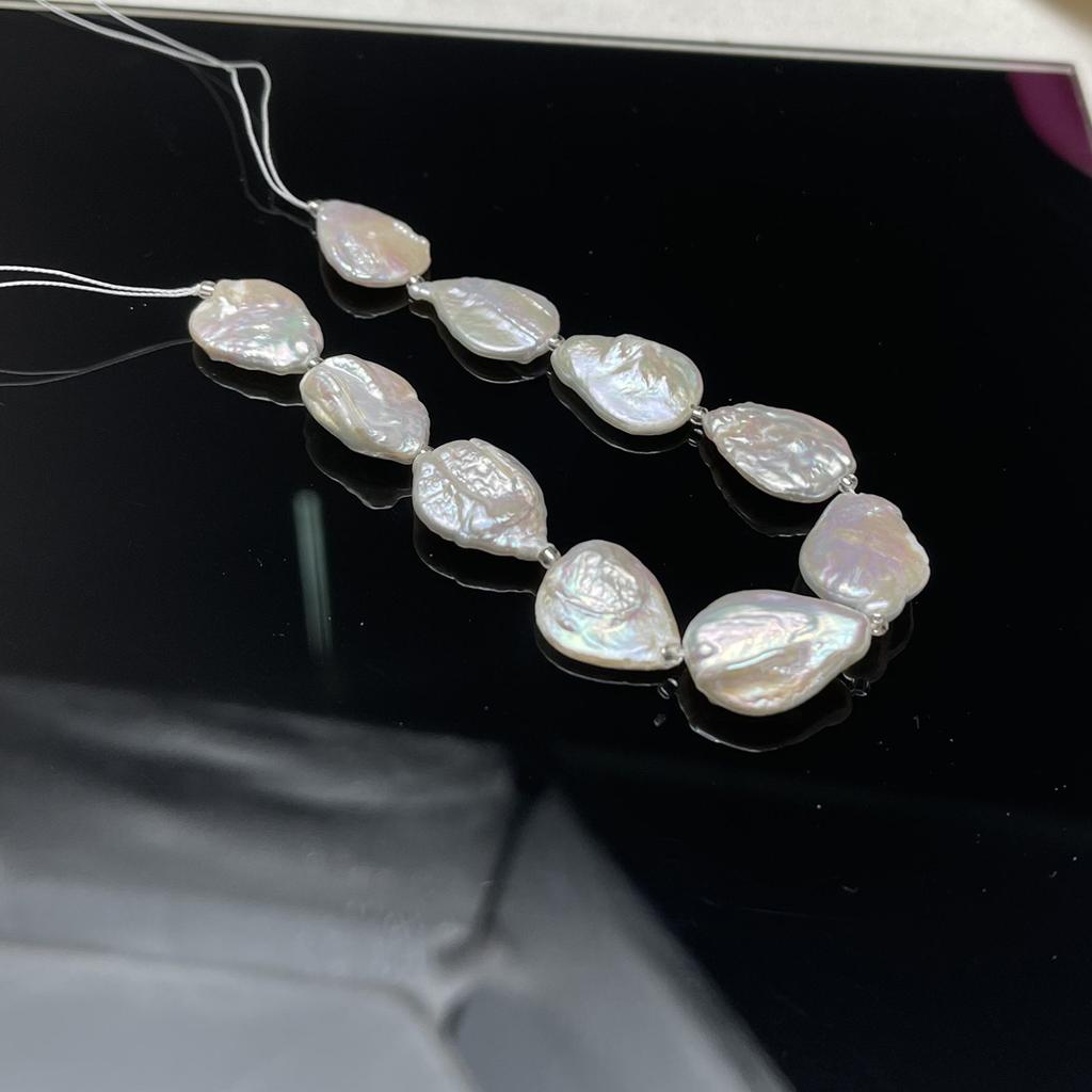 DIY Schmuckzubehör Tropfenförmige Barock-Birne Für Schmuckherstellung DIY Halskette Ohrringe Armband Zubehör Länge 18cm