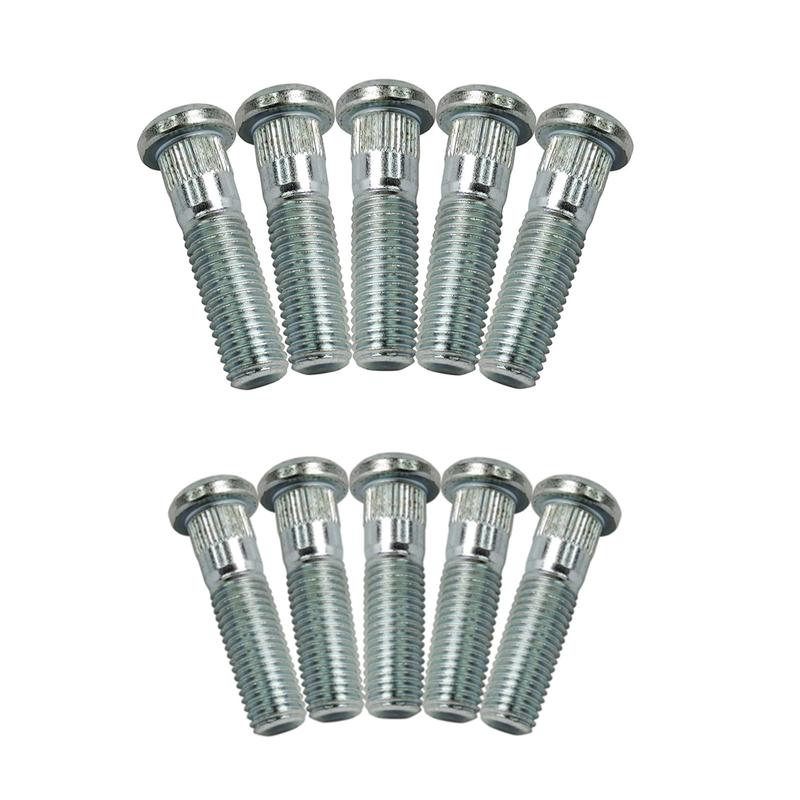 48mm Knurl 12.3mm M12x1.5 Lug Studs  for  Hyundai Sonata Elantra Tucson Santa Fe Accent Genesis Azera Kia Forte Optima Sportage