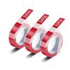 3/5/10PCS 3D Embossing Tapes Compatible for Dymo 520109 898130 9mm/12mm Label Tape For DYMO Embossers Xpress 12965 12966 Maker