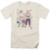 I Love Lucy Its Friendship Logo T Shirt Mens Licensed Classic TV Show Cream