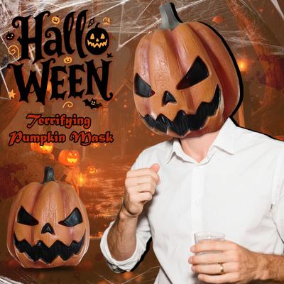 Strašidelná párty Halloween Jackolantern Dýňová tvář Hlava Masky Novinka Strašidelné Na párty A koledování