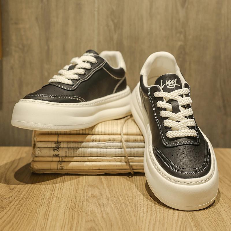 

Men s Sports and Leisure Shoes Men s Fashion and Trend Board Shoes Street Style Simple and Versatile 44 чёрный