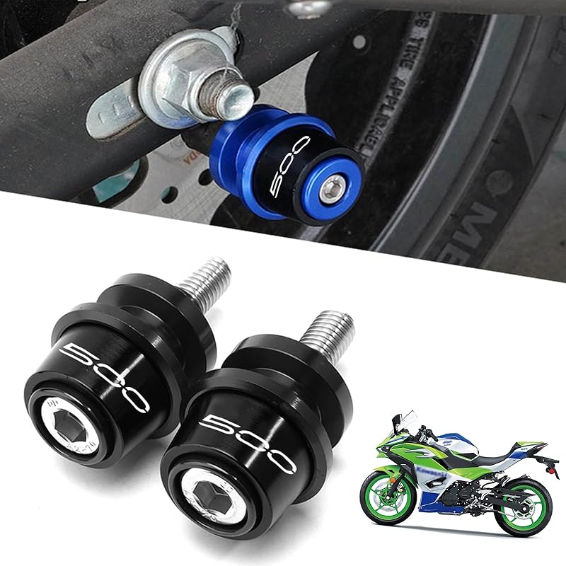For Ninja 500 Z500 Ninja500 SE 2024 2023 2022 2021 2020 Motorcycle Accessories swing arm slider swing arm bracket screw swing arm protection slider чёрный