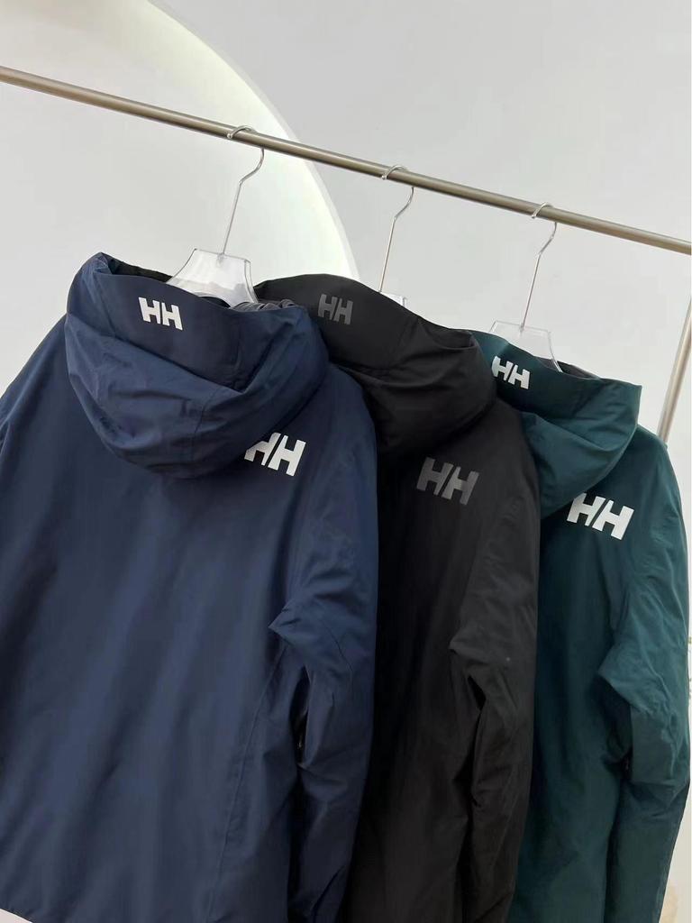 Helly Hansen HH Cross-border 25 Men's Trendy Winter Ski Jacket with Heat-sealed Hood and Windproof Down.