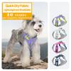 Dog & Cat Harness Lightweight Outdoor GPS Tracker Pocket Waterproof Quick-Dry Reflective Pet Vest Hiking Running XL