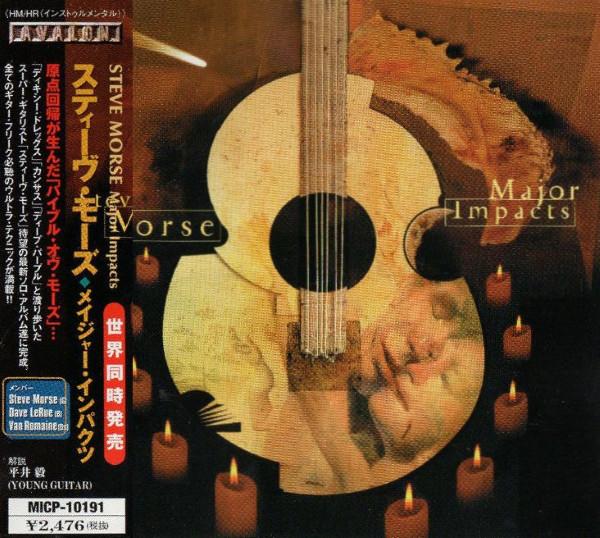 

CD STEVE MORSE - Morse, Steve - Major Impacts MICP10191 AVALON 2000 Japan Obi Rock