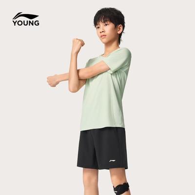 Kids' Quick-Dry Athletic T-Shirt & Shorts Set