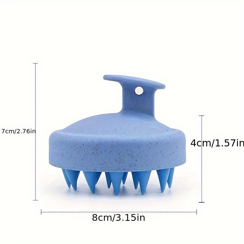 Scalp Massaging Hair Washing Tool, Silicone Comb for Shampooing, Head Massager Brush.