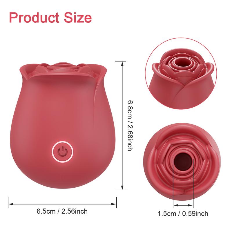 Sucking Vibrator for Women Vacuum Stimulator Oral Nipple Massage Clit Sucker Female Sex Shop Rose Sex Toys Adults Products 18+