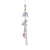 Sparkling Phone Decoration Charm Pendant Charming Jellyfish Shaped Pendant Phone Lanyard Stylish Keychain Charm Ornament