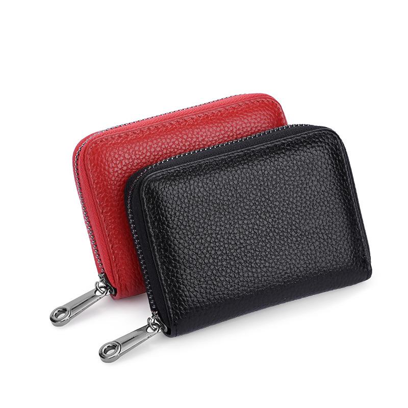 RFID-Blocking Slim Multi-Card Holder Pouch with Large Capacity for Cross-Border Travel & Driver's License