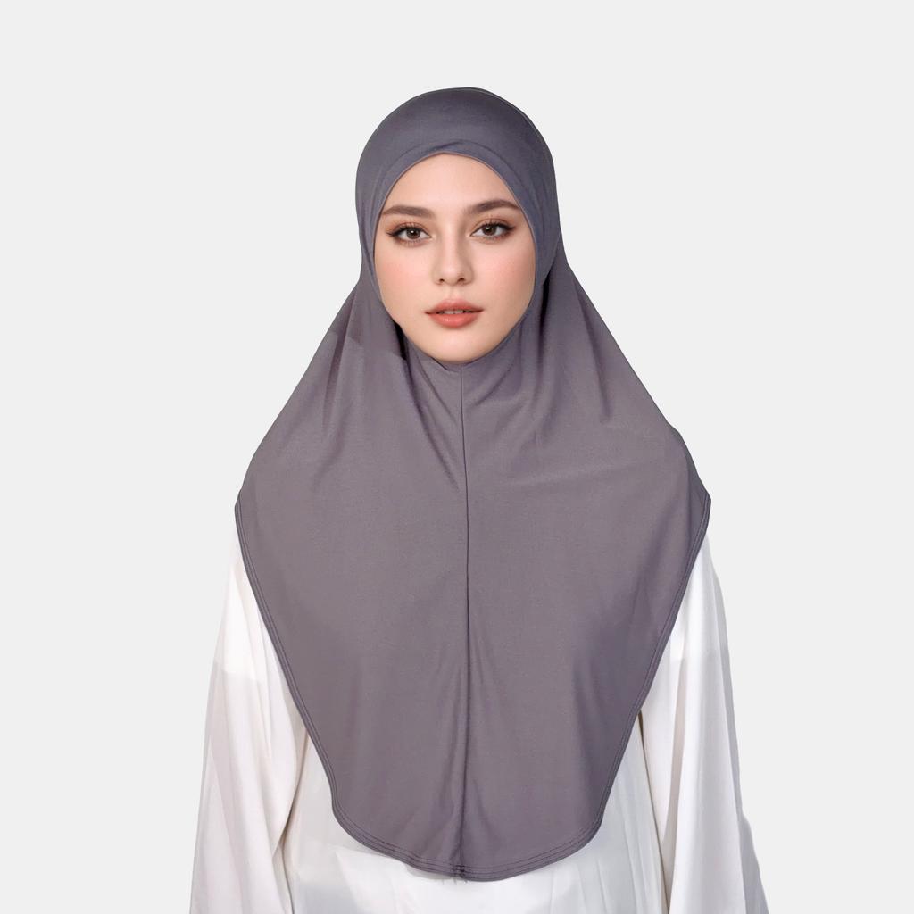 Malaysian New Version Polyester Hijab Spring Instant Hijab Multi Color In Stock