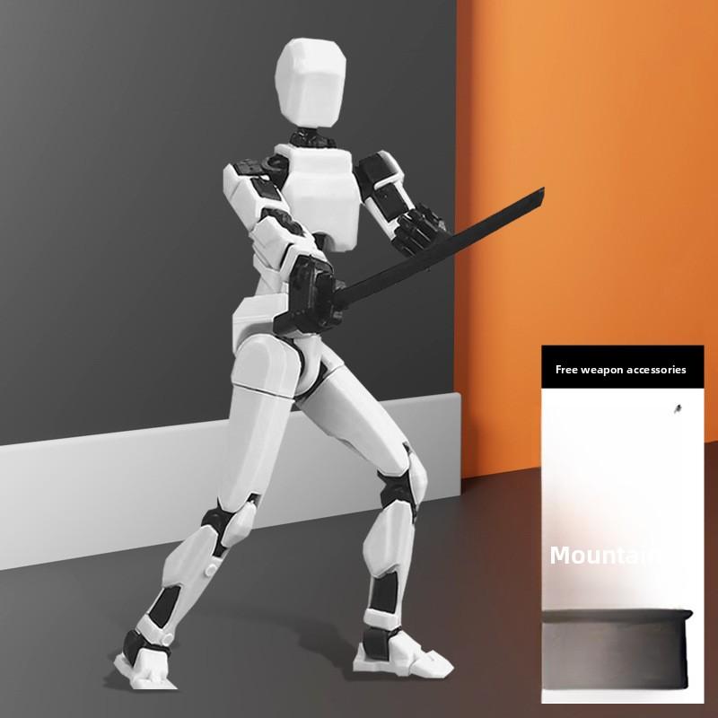 Lucky 13 Articulated Action Figures for Kids Assemble Stress Relief Model Toys for Ages 7-14