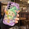 Mobildeksel: 2D flatt design egnet for Samsung Galaxy A34 A35 M05 M06 S20 S22 S21 FE Plus 5G beskyttelsesdeksel, magisk liten katt, perfekt jul og