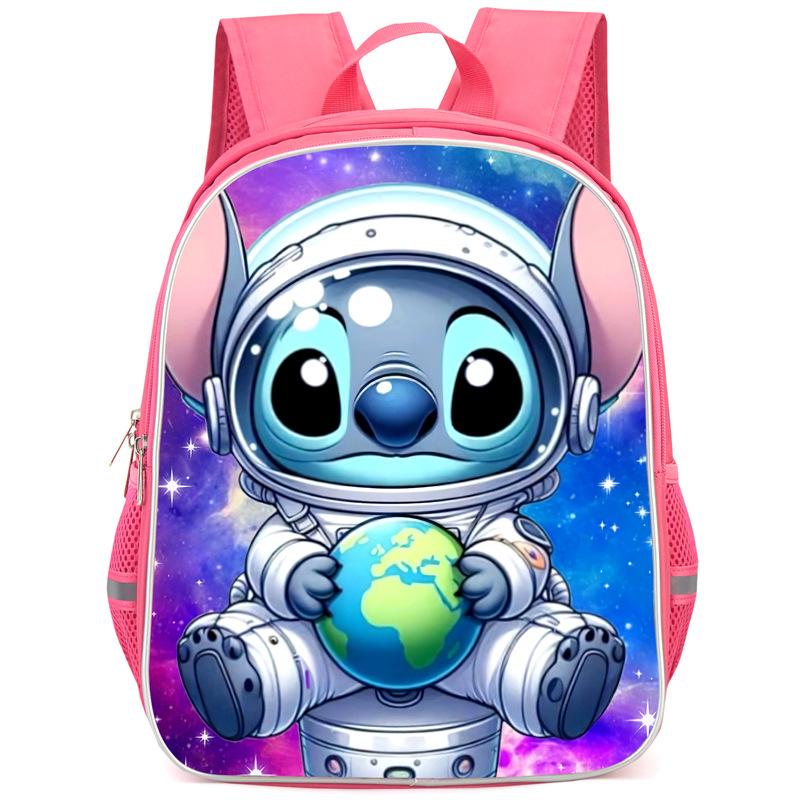 Stitch Peripheral Anime Backpack Men'S And Women'S School Bags