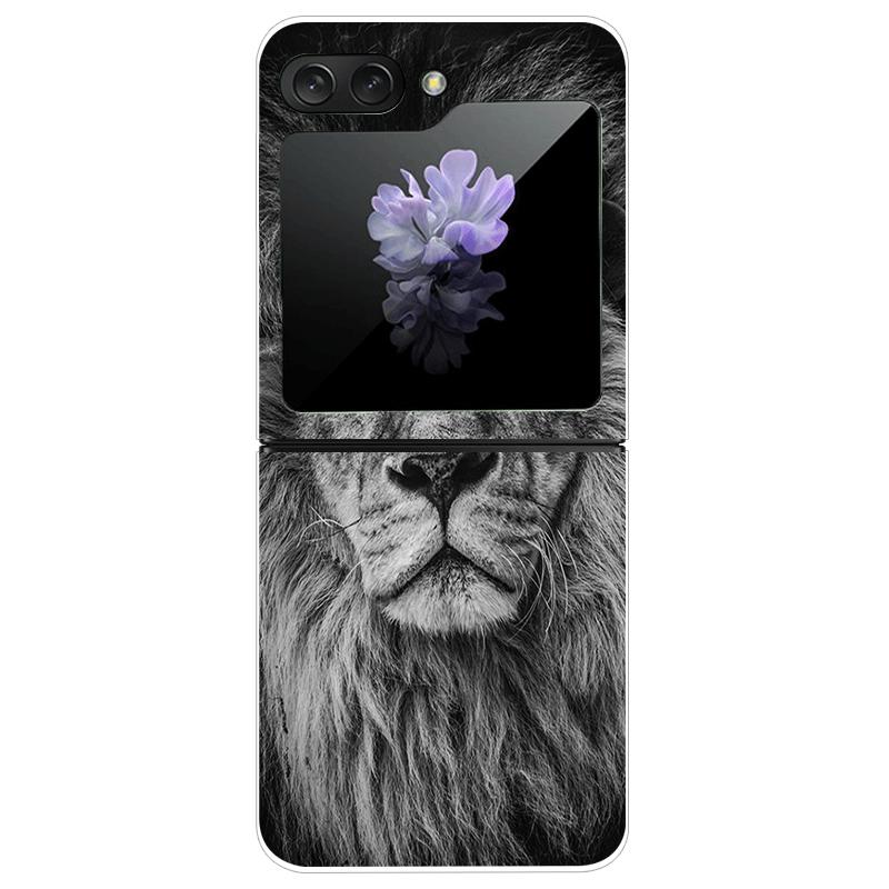 Clear Phone Case For Samsung Galaxy Z Flip7 Fashion Hard PC Silicone Cover For Galaxy Z Flip 7 5G ZFlip7 Transparent Protector