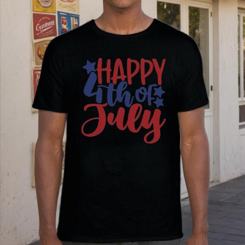 Joyeux 4 juillet t-shirt coton taille S 5Xl S