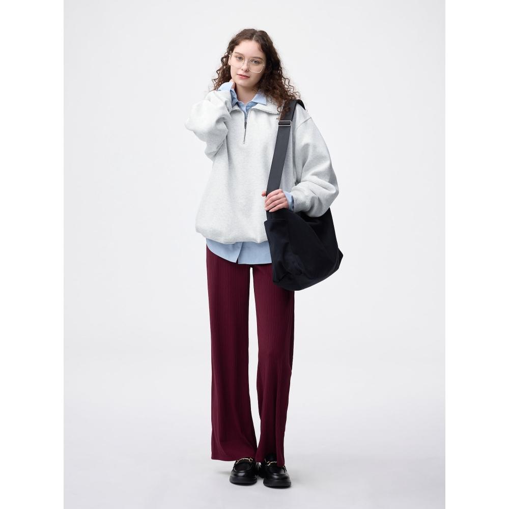 Uniqlo Gu Heavy Weight Sweat Half Zip Pullover