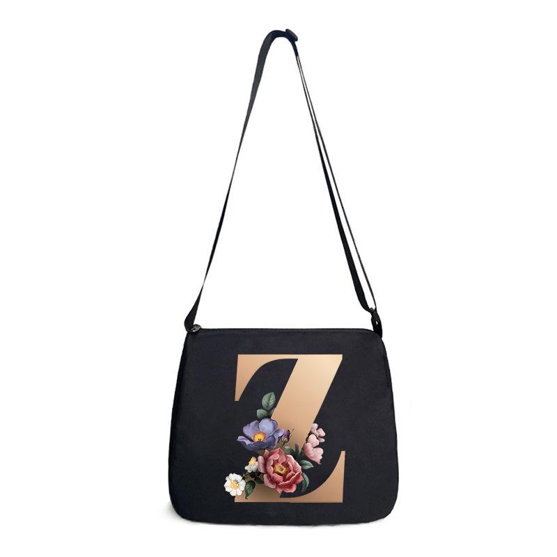 New letter printed handbag women's fashion versatile clutch bag portable messenger bag underarm shoulder bag