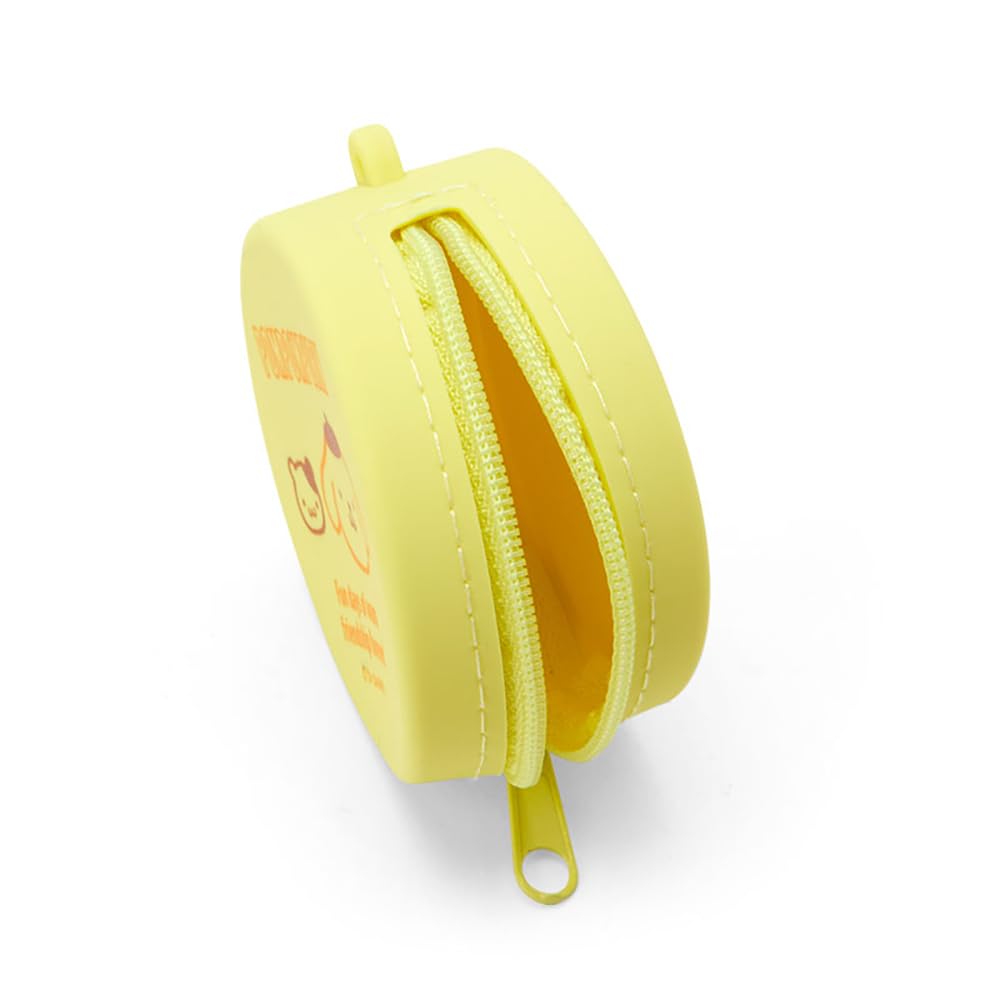 Sanrio Silicone Mini Case Charm Pompompurin Keychain x x 3 Character Item 240052 (6.5 6.5 cm)