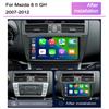 Car Radio Android14 Carplay Auto For Mazda 6 GH 2007 2008 2009 2010 2011 2012 Multimedia GPS Video Player Stereo 2din Head Unit