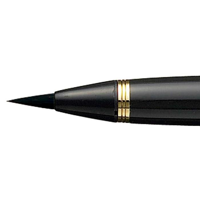 Kuretake Brush Pen Fountain Brush Makie Monogatari Tsurusu Black Black Shaft DU184-415