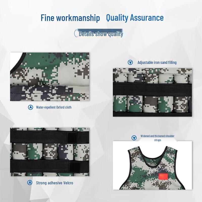 Adjustable Weighted Training Vest