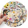 50 Vintage Newspaper Collage Stickers: Waterproof, Artistic DIY Decor for Journals & Computers