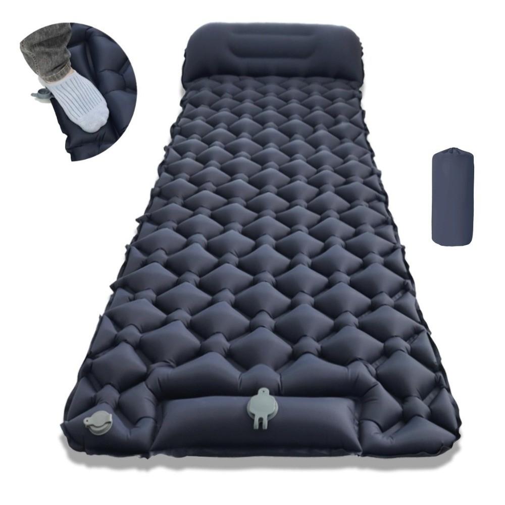 Thickened Pad Camping Air Mattress Tear-Resistant Self-Inflating Sleeping Mat Hiking Backpacking