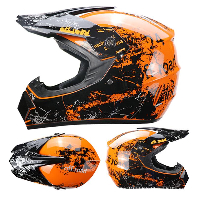 Cross-Border E-Commerce Off-Road Helmet: ATV, Mountain Bike, Downhill & Karting Helmet for Teenagers