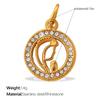 Yori 2Pcs Heart Star Moon Eiffel Tower Cross Elements Making Earrings Necklace Bracelet Jewelry Material Making Accessories
