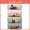 Coral Fleece Bath Towel With Animals Embroidery For Adults And Couples Home Use Gift
