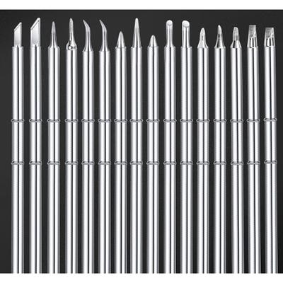 T12 Soldering Solder Iron Tips BCF1/B2/BC2/BC3/B/BCF2/BCF3/BL/C1/C4/D4/BC1/D24/D52 Type Iron Tip For Hakko FX951 STM32 OLED