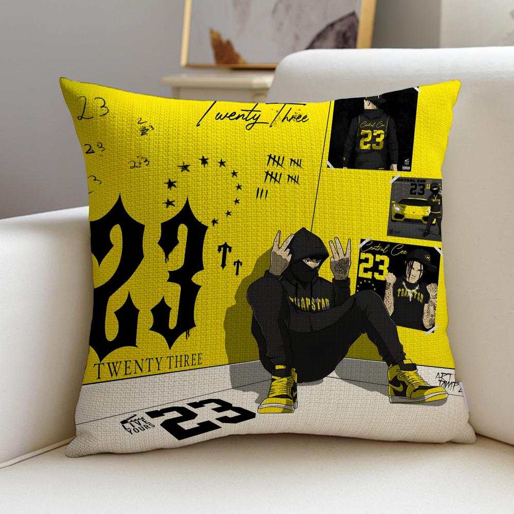 Urban CCentral CeeS Cushion Cover Breathable and Skinfriendly Linen Pillowcase Square Removable and Washable Cushion