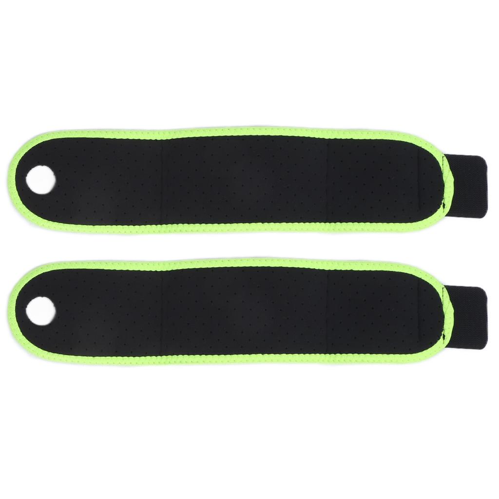 2pcs Wrist Support Brace Hook and Loop Adjustable Wrist Strap Reversible Wrist BraceFluorescent