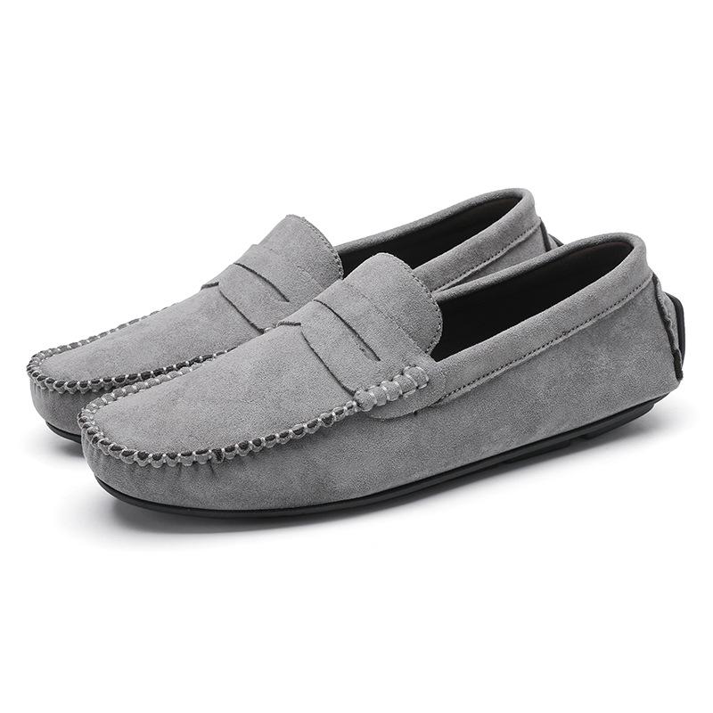 Fashion Fashion Suede Men Casual Shoes Breathable Comfort Slip-on Mens Driving Shoes Luxury Brand Men Loafers Mens Lazy Shoes Moccasins