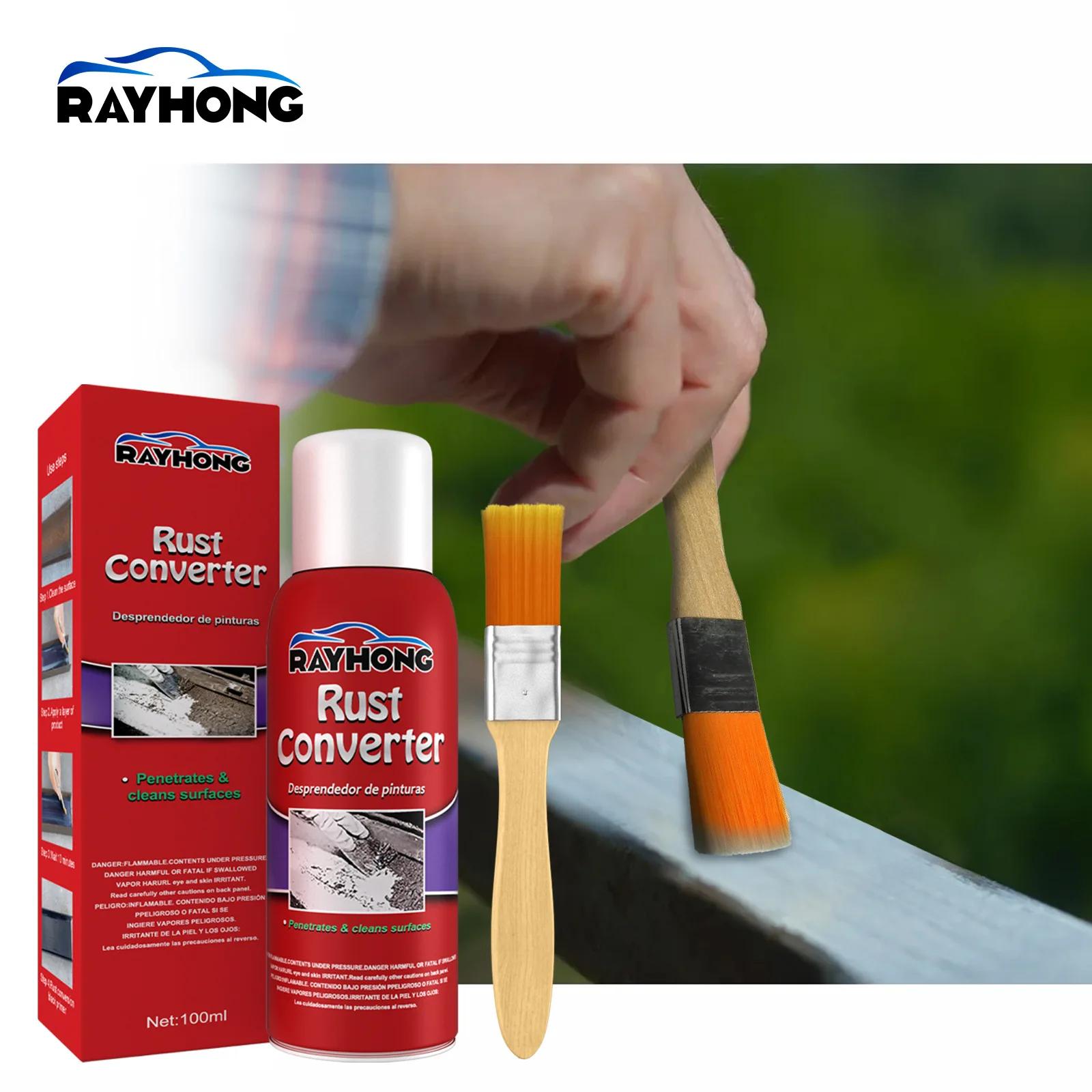 100ML Car Anti-Rust Chassis Rust Converter Water Based Primer Metal Surface Rust Remover Weather Proof Long Lasting Duster 100ml