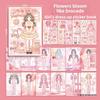 Princess Dress Up Sticker Album With Handmade Paper For Girls And Kids Craft Scene