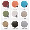 PVC Mat Nordic Style Round Printed Dining Table Cushion Heat Resistant Insulation Western-Style Plac