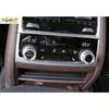 Fits For BMW 5 Series G30 2018-  Silver Aluminum Rear Ac Knob Cover Trim